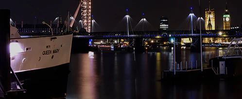 Queen Mary on the Thames
